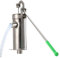 Bomba de pozo manual, bomba de agua de mano para jardín, fuente de agua a presión de acero inoxidable para jardín, estanque, jardín, profundidad de succión de 10 m
