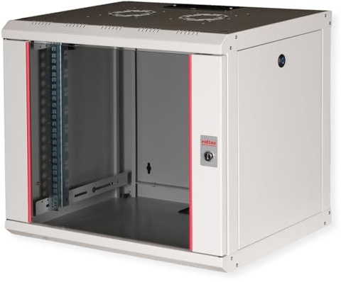 ROLINE 19-Zoll Wandgehäuse Pro 9 HE, 600x450 BxT grau