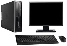 HP 8300 Elite SFF i5-3470 8GB RAM 480GB SSD Windows 11 con Monitor 22 + Teclado, Ratón y WiFi USB Incluidos – Rendimiento Rápido y Compacto (Reacondicionado)