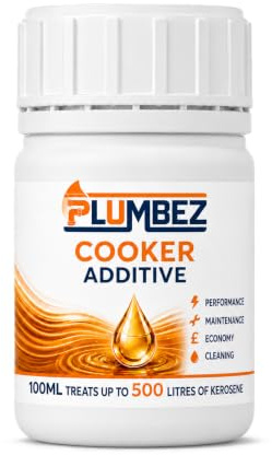 Premium Oil Boiler & Cooker Additive 100ml Treats 500 Litres | Kerosene Fuel Treatment for AGA, Rayburn & Range Cookers, Vaporising Burners & Oil Boilers | Heating Oil Additive for Cleaner Performance | Heating Oil Additive for Cleaner Burner Performance