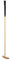 LEAGY Zeitloser klassischer Golf-Putter, 88,9 cm Länge, Putt Putt Style Zwei-Wege-Kopf und Premium-Gummigriff für Männer und Frauen für Rechts- oder Linkshänder (Gold)