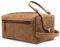 LEABAGS Grand Sac de Toilette en Cuir Premium pour Hommes | Trousse de Toilette à Suspendre spacieuse | Trousse de Maquillage, de Surveillance et de beauté | Renard
