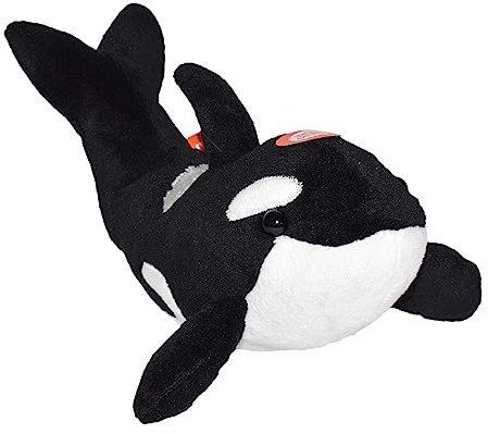 Wild Republic 23319 Orca Kuscheltier, Wild Calls Stofftier mit Originalsound, Plüschtier, 20 cm, Multi