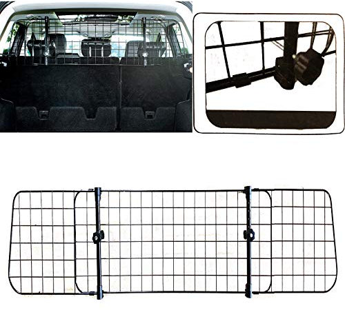 Shield Autocare Car Dog Guard for Car Boot, Universal Mesh Pet Headrest Heavy Duty Barrier Divider Grill Easy Fit Hatchbacks SUVs Estates MPVs – Fully Adjustable Width No Tools Needed