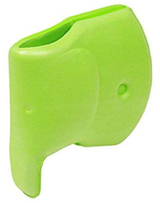 iSunday Badewanne Wasserhahn Abdeckung für Baby Kinder Bad Tülle Abdeckung Badewanne Wasserhahn Verlängerung Schutz - Grün, 1 Pcs