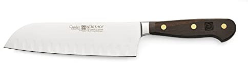Wüsthof Crafter - Coltello Santoku con bordo cavo, 17,8 cm