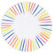 Little Marcel - Assiette à pain Soleil Littel Marcel 16 cm (lot de 6)