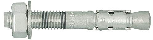 Goujons métalliques fixations lourdes R-XPTII, inox A4, diamètre 12 mm, longueur 150 mm, boîte de 50 pièces