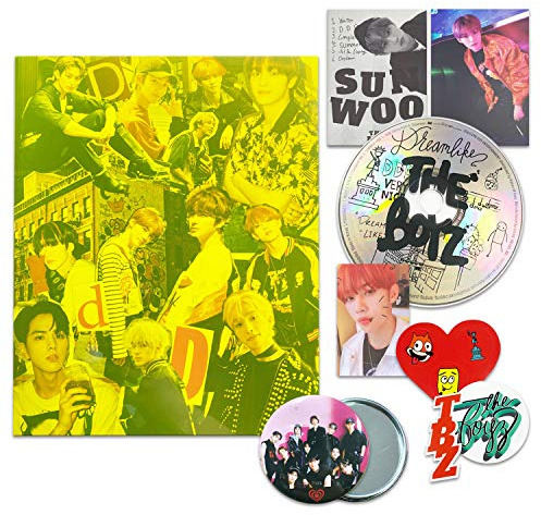 THE BOYZ 4th Mini Album - DREAMLIKE [ DIY ver. ] CD + Booklet + Photo Zine + Photocard + Post Card + Sticker Pack + FREE GIFT