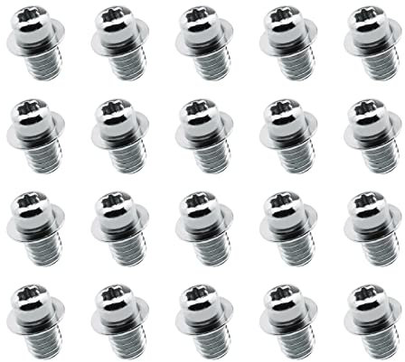 Create idea 20PCS HDD Hard Disk Drive Screws M3 Compatible with MACBOOK PRO A1278 A1286 A1297 A1342 Steel Repair Replacement Notebook Laptop PC Computer SSD Mount Screw