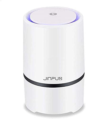 RJJ Purificateur d'air Nettoyant d'air for la maison avec un vrai filtre HEPA, des purificateurs d'air portables, un ioniseur d'air supprimer de la poussière, du pollen, de la fumée, des odeurs avec u