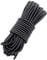 Fantasyon 3MM Black Elastic Cord 10 Meter 3mm Elastic String Bungee Cord Round Stretchy Cord Bungee Rope Multifunctional Drawstring Elastic for Backpack Tent Poles DIY Craft Projects Camping