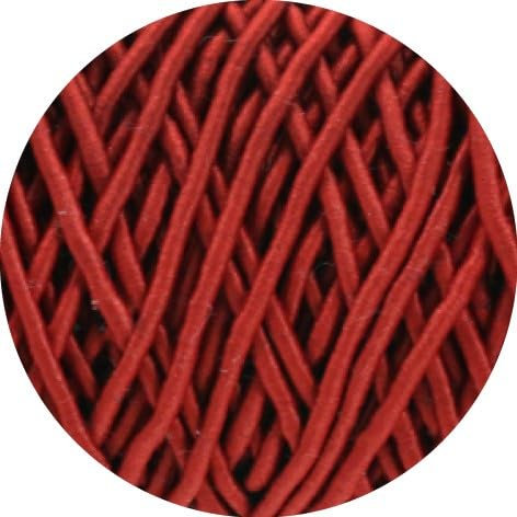 LANA GROSSA The Core | Stabiles, umwickeltes Baumwollgarn - ideal für Dekoartikel & Taschen | Handstrickgarn aus 50% Baumwolle & 50% Polyester | 100g Wolle zum Stricken & Häkeln | 85m Garn FB10