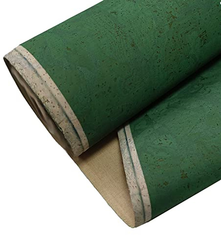 Korkstoff Korkleder 0,25 x 1,4m uni Meterware Kork Natur vegan Korkleder Korkhaut