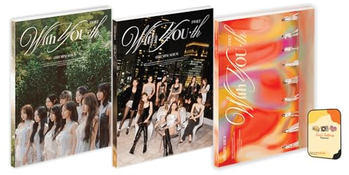 TWICE Album - With YOU-th Random ver.+Pre Order Benefits+BolsVos Exclusive K-POP Giveaways Package