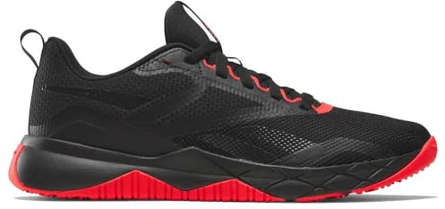 Reebok Men's NFX Trainers, Black Energy Red FTWR White, 9 UK