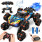 AYIQUTY Remote Control Cars, 8WD RC Stunt and Gesture Sensing, RC Drift Car with LED Light, Music and Spray, Remote Control Car Toys Gifts for 3-12 Years Old Boys, Indoor and Outdoor Toys for Kids