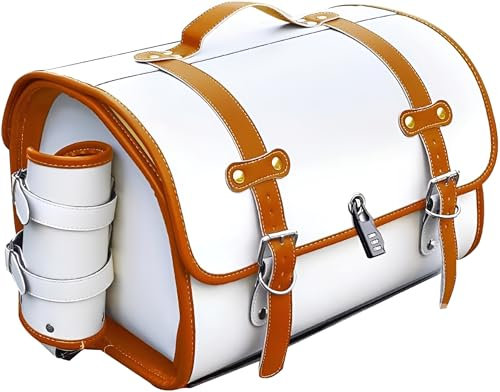 Motorrad Hecktasche für BMW R1250GS Adventure HP R1200GS LC Adventure F750GS, Retro Motorrad Tasche Gepäcktasche Wasserdichter Werkzeugtasche Satteltasche Reisetasche,F