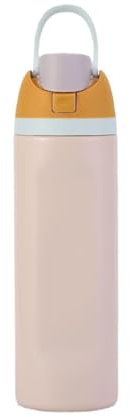 Besot 910ml Insulated Stainless Steel Water Bottle with Straw, Perfect for Outdoor Activities and Traveling, Food Grade Safe, BPA Free, Leak Proof Car Water Bottle... (Rose Quartz)