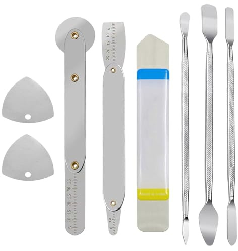 GIONAR 8PCS Kit Reparation Telephone, Kit d'outils de Démontage Professionnel 10 en 1, pour Téléphones Portables Tablettes Ordinateurs Portables Consoles de Jeux et Montres Connectées