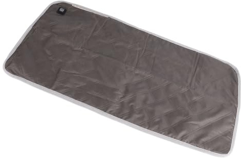 Bewinner 5V Tragbares Beheiztes Sitzkissen, Beheizte Stuhlauflage für Büro, Zuhause, Camping, Outdoor, 45 X 90 cm, Schnell Erhitzendes Graphen-Wärmekissen mit Überhitzungsschutz (Black)