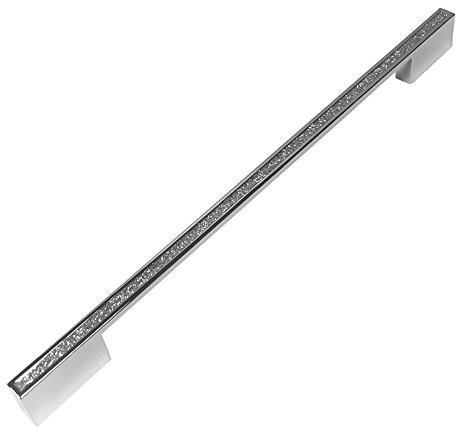 FittingsCo Glitter Bar Knob Kitchen Cabinet Door Handles Cupboard Drawer Bedroom Furniture 320mm Chrome Bar