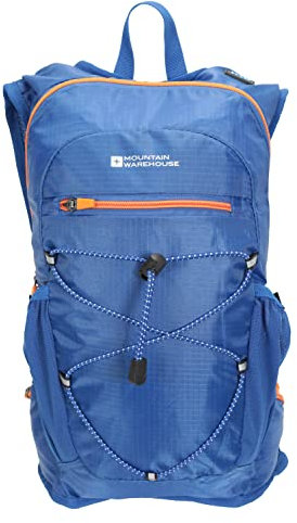 Mountain Warehouse Track Hydro Bag - 6 Litres - Ripstop Hydration Pack, Soft Water Bottle Dark Blue