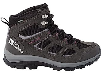 Jack Wolfskin Damen Vojo 3 Texapore Mid W, Dark Steel Purple, 40.5 EU