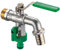 3/4 Inch BSP Doppelt Garten Zapfhahn Kugelhahn Wasserhahn Schlauchanschluss