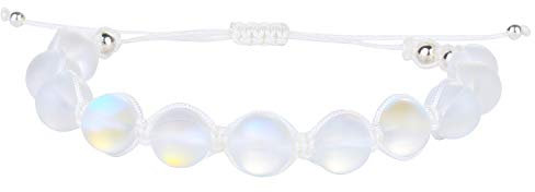 KELITCH Mond-Stein Perlen Armbänder Bunte Stränge Armbänder Strand Armreifen Für Damen