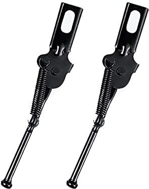 RENSHENKTO 1 Piece 16 Inch Fork Bike Kickstand Bike Stand Adjustable Universal Bicycle Metal 23cm