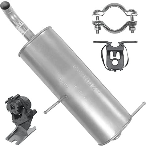 Adamot Endschalldämpfer Auspuff Endtopf für Peugeot 307 Kombi 1.4 1.6