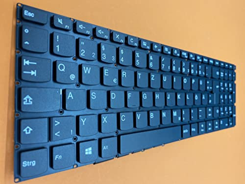 THT Protek Teclado alemán compatible con Lenovo IDEUTSCHEaPad 110-15ISK (80UD002XGE)