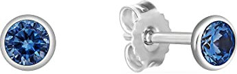 FAVS Unisex-Ohrstecker 925er Silber 2 Zirkonia One Size 88432631
