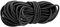 20 Meter 2.5mm Black Nylon Elastic Cord String Round Stretch Cord Bungee Rope Elastic Cord Elastic String Multifunctional Drawstring Elastic for Sewing DIY Crafts Backpack Tent Poles (2.5 mm -20M) (1)