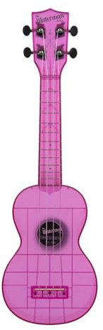 Kala Ukulele Amethyst Lila 4 Saiten Sopran-Ukulele aus der Waterman Sea Glass Kollektion, Klassenzimmer-Instrumente für Kinder im Alter von 3–5 Jahren und Erwachsene