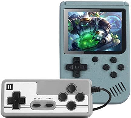 CZT Macarrón Consola de Videojuegos Retro Consola de Juegos portátil para Dos Jugadores 800 Juegos incorporados Salida AV Dispositivo de Juego Consola de Juegos portátil para niñoss