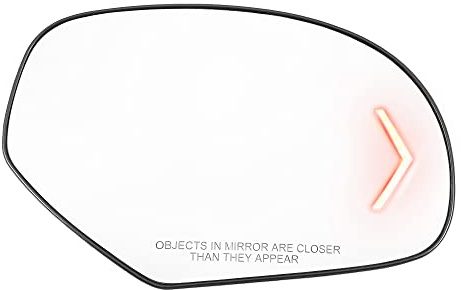X AUTOHAUX Car Rearview Right Side Heated Mirror Glass W/Backing Plate 15933019