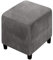 Housse de Pouf Ottomane Carré/Rectangulaire 35x35/40x40/60x60/100x100 Extensible, xxl Housses de Repose-Pieds en Jacquard Doux pour protéger Le Repose-Pieds, Housse de Pouf avec Fond élastique ( Color