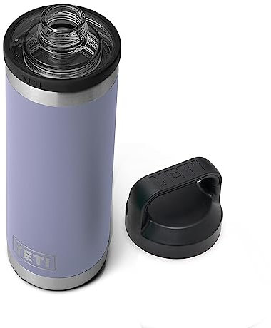 Yeti Rambler 18 oz Bottle, Vacuum Insulated, Stainless Steel with Chug Cap, Cosmic Lilac