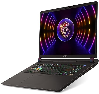 MSI Vector GP78HX 13VG-091IT, Notebook Gaming 17 QHD+ 240Hz, Intel i7-13700HX, Nvidia RTX 4070 8GB GDDR6, RAM 16Go DDR5 4800MHz, 1TB SSDPCIe 4, WiFi 6E, Win 11 Home, Disposition et garantie ITA, Gris