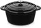 Velaze Cast Iron Dutch Oven,Casserole Dishes with Lids Oven Proof,Dutch Oven for Induction Hob, 28.7cm/7.5L(Black)