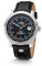 Kronsegler Fernando de Magallanes Worldtimer Flyer GMT Herren Armbanduhr Automatik Stahl schwarz