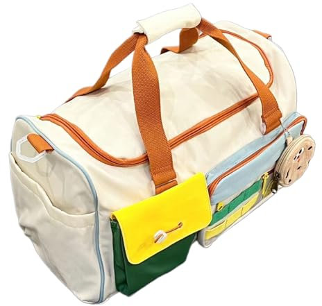 EAJORN Sporttasche mit Schuhfach, wasserdicht, leicht, Reisetasche für Fitnessstudio, Schwimmen, Urlaub