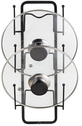 Support de rangement pour couvercle de casserole – Drain de cuisine pour couvercle de casserole, support de rangement | Égouttoir à vaisselle en bois de bambou avec support d'assiettes, out pour ass