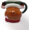 Rentier Weihnachtstasse | handbemalte 3D Keramik Tasse | Für Weihnachten, Nikolaus, Adventskalender, Wichteln | Weihnachtliche Deko, Weihnachtsdeko | Christmas Kaffeetasse 400 ml (Rentier)