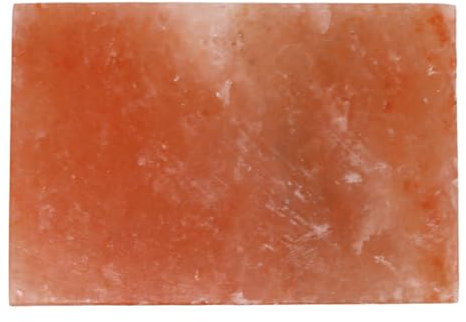 Rub´n Hood - Grill Salzstein - 20x20x5 cm - Extra Stark - Grill Zubehör & Geschenke für Männer - Feiner Geschmack durch das Rosa Kirstallsalz - für warme und kalte Speisen