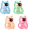 SPERMUOY Capybara Anti Stress Spielzeug, 4 Stück Capybara Squeeze Spielzeug Capybara Fidget Toy Stress Squeeze Spielzeug,Soft Capybara Toys Anti Stress für Erwachsene und Kinder
