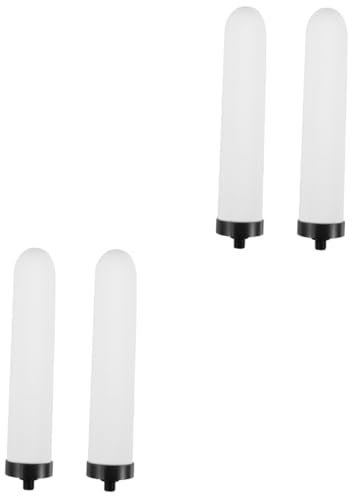 NUOBESTY 2 Sätze Keramischer Wasserfilter Universeller Trinkwasserfilter Für Aufsatz Wasserreiniger Einfache Installation Ohne Werkzeug Effektive Entfernung Schädlicher 2 Stücke * 2
