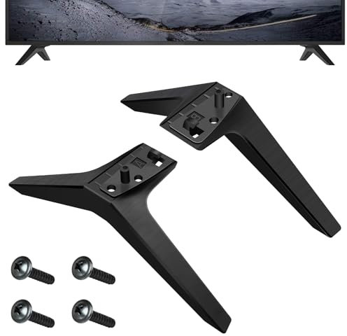 Base universal para TV LG | Patas de repuesto / pies de pedestal con tornillos | Soporte de escritorio antideslizante | Compatible con modelos LG de 49 a 65 pulgadas (49/55/59/60/65 pulgadas)